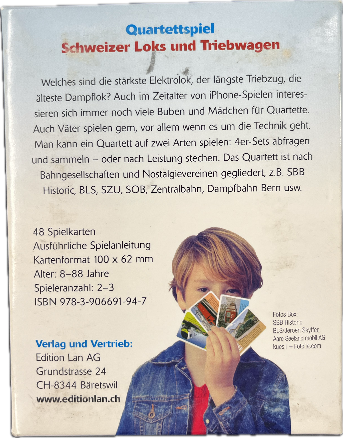 Eisenbahn-Quartett