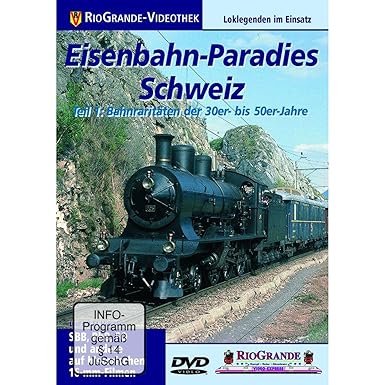 DVD Eisenbahn-Paradies Schweiz - Teil 1